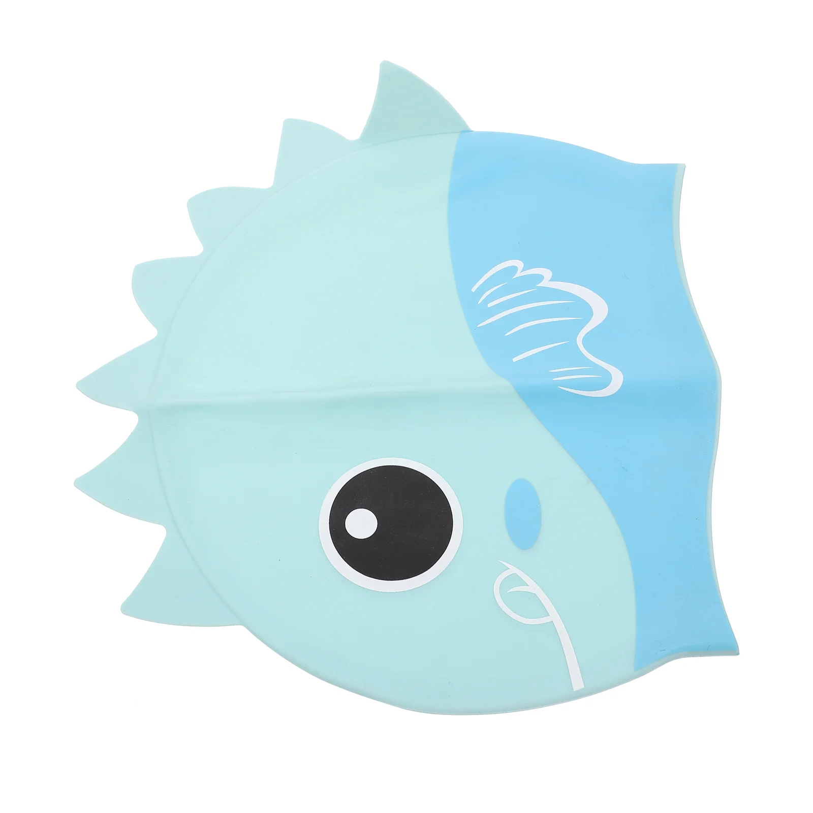 Hats Swimming Cap Children Silicone Caps Unisex Bath Waterproof Toddler Blue Kids