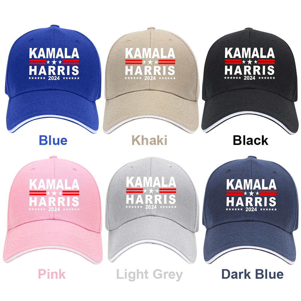 قبعة بيسبول كامالا هاريس للجنسين، قبعة بيسبول قابلة للتنفس، قبعة باتريوت الأمريكية قابلة للتعديل، قبعة انتخاب الرئيس للرجال والنساء