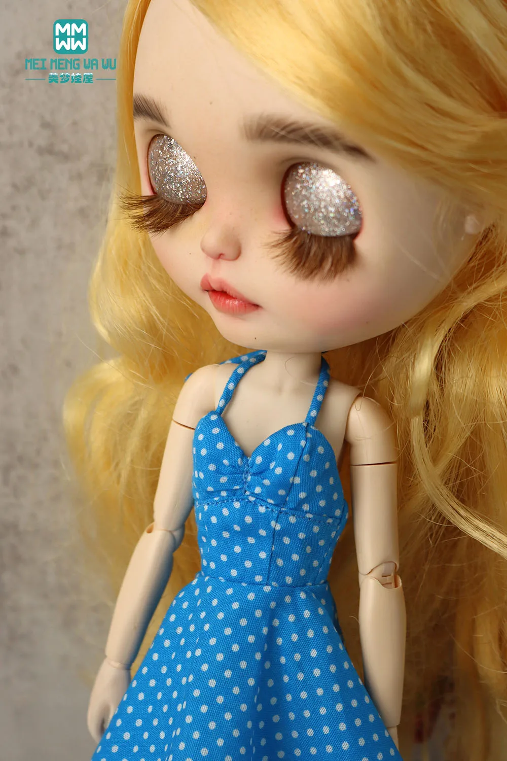 NEW 28-30cm Blyth Azone OB22 OB24 Doll Clothes Fashion Suspender Skirt Halter Dress