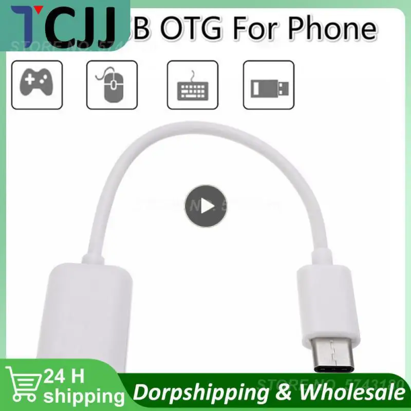 Otg Data Cable Portable 16.5cm Type C Otg Extension Cable Mobile Phone Accessories Otg Adapter Cable Usb 2.0 Type-c Usb 2.0