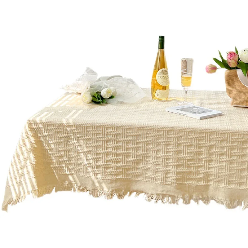 Lace tablecloth coffee table cover cloth high-grade home round tablecloth table cloth tablecloth