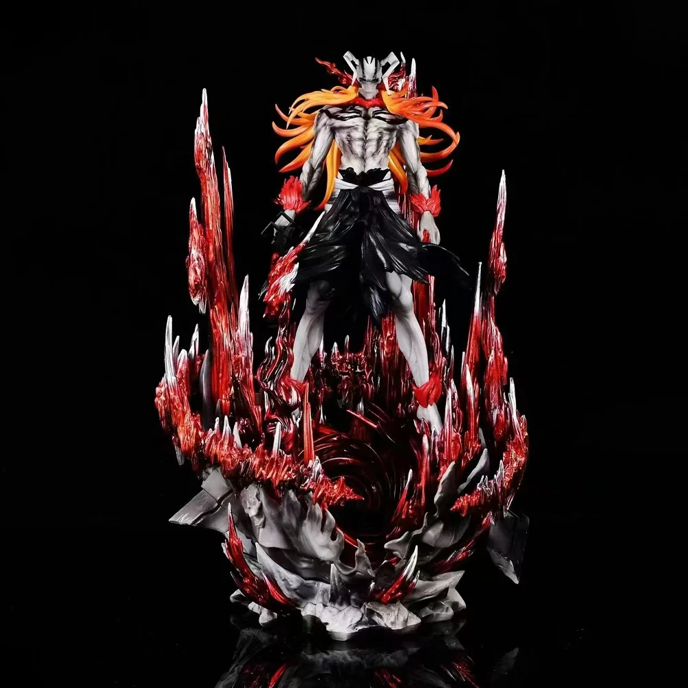

New Bleach Kurosaki Ichigo Action Figures 33cm PVC Figurine Large Model Collection Desktop Decoration Kids Birthday Gifts