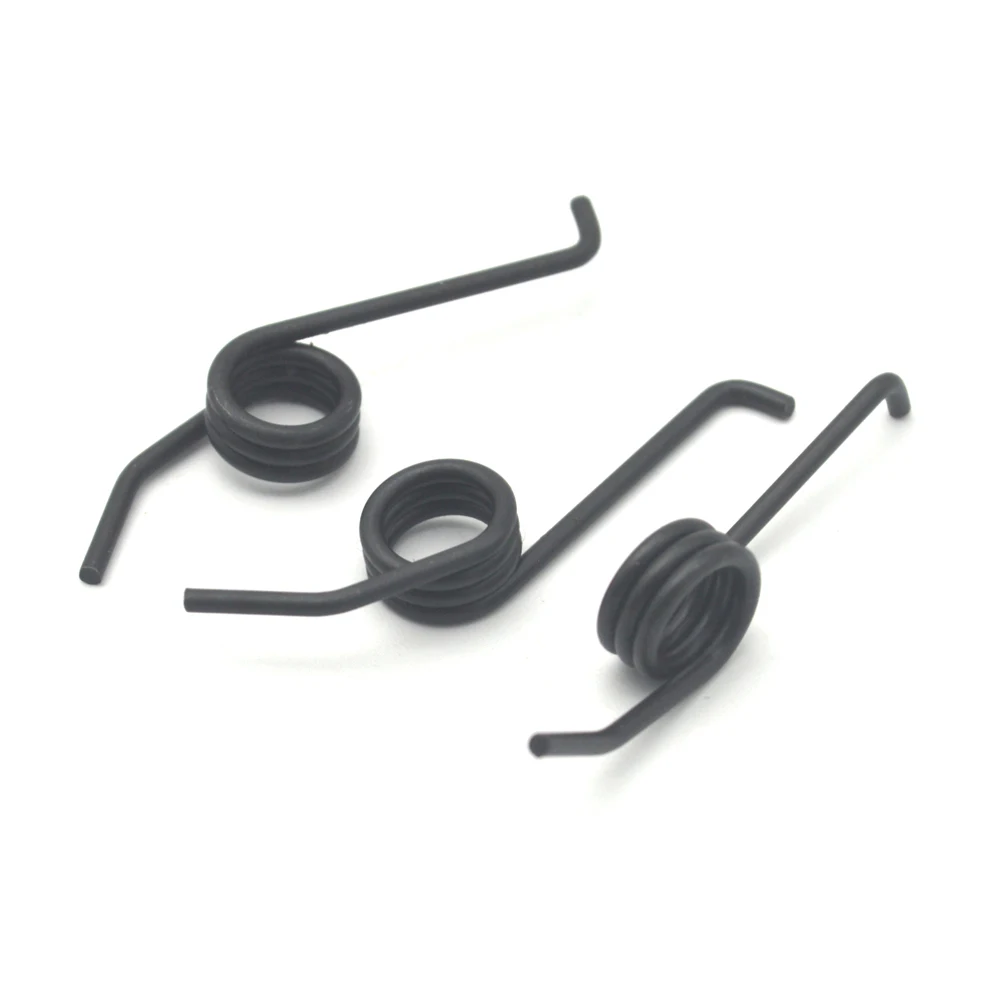 4PCS PPR PVC Aluminum Plastic Tube Scissor Black Steel Wire 1.5mm OD 10MM  Torsion Spring Tube Scissor Special  Spring