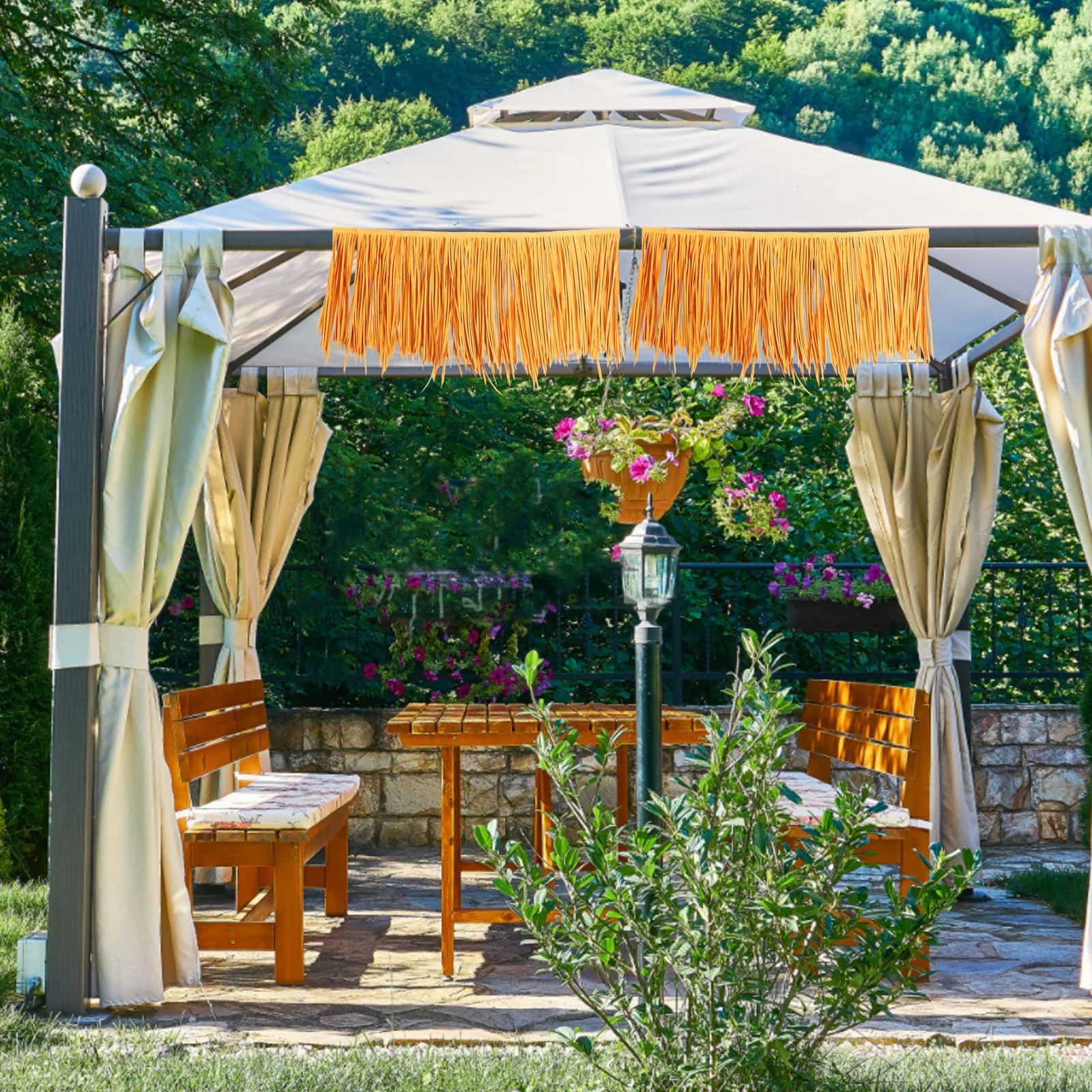 Искусственная равка, кровельная садовая тень, украшение, крышка для патио, огнестойкий DIY пейзажный декор, искусственная равка, покров