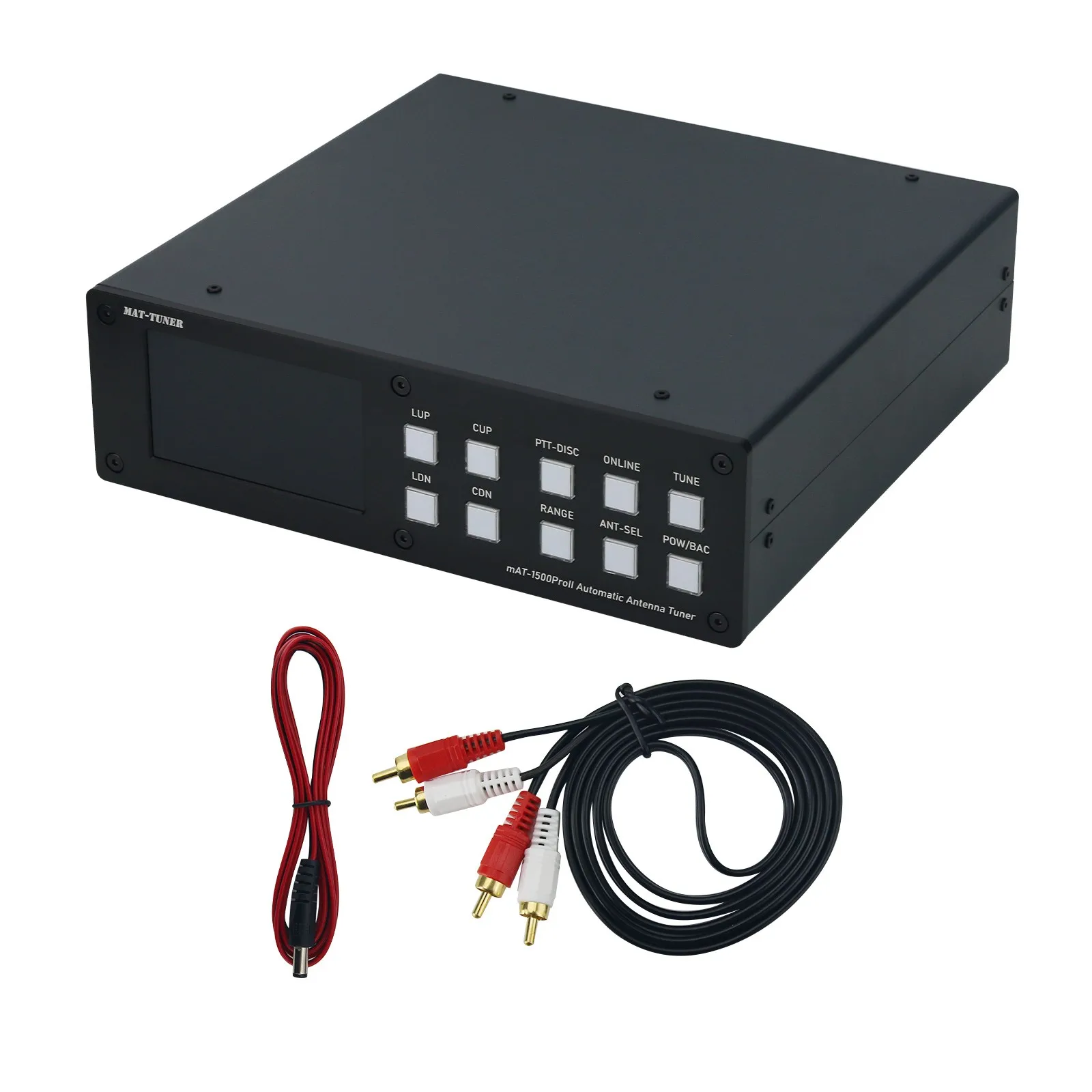 MAT-1500Pro High Power Automatic Antenna Tuner 3 Working Modes General Shortwave Radio Tuner Accessory
