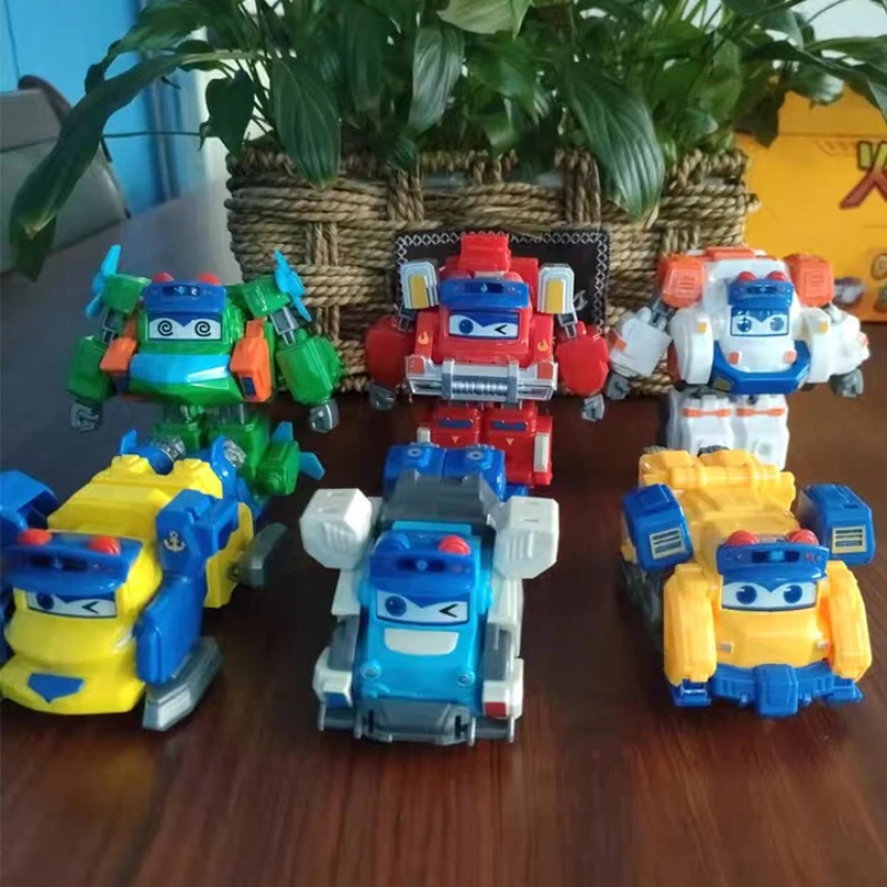 2025 Nuevo estilo Marte Exploration Theme Robot transformable de juguete, figura de acción de cara cambiable, regalos para niños, modelo coleccionable