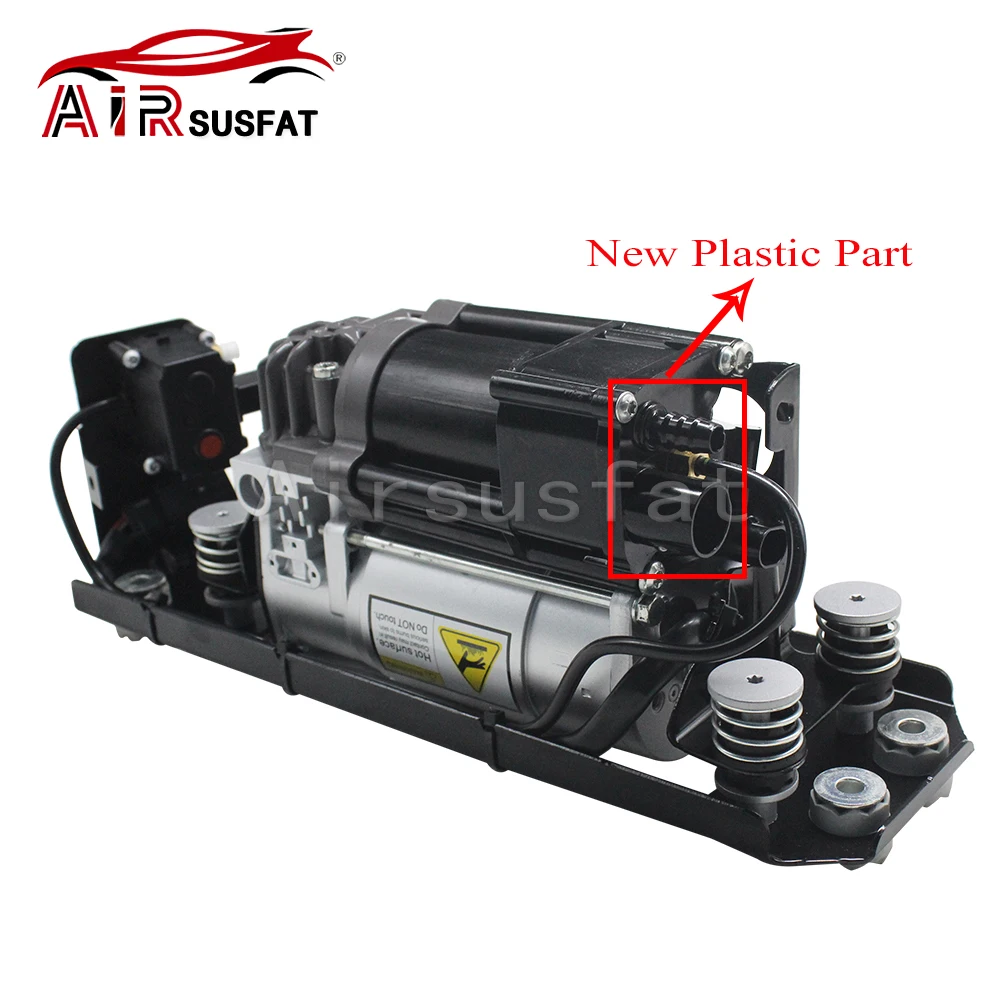 

For BMW 5 Series 7 Series F01 F02 F04 F07 GT F11 F11N Air Compressor Pump with Solenoid Valve Block and Bracket 37206864215