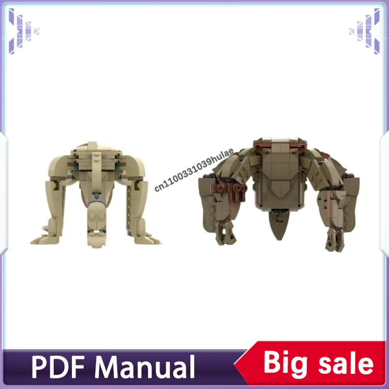 

Конструктор Rocky Space Friend MOC: Страшный Космический Монстр, Межзвездный Пришельский Зверь, Модель для Демонстрации, Набор Кирпичиков