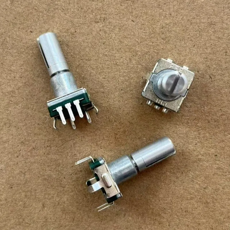 for 360 Degree 5 Pin Rotary Encoder With Push Switch 30 Steps Shaft 20MM