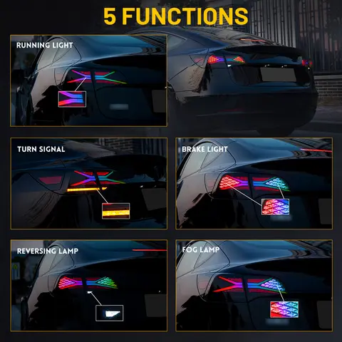 10 best sales टेस्ला मॉडल 3 एलईडी - №5