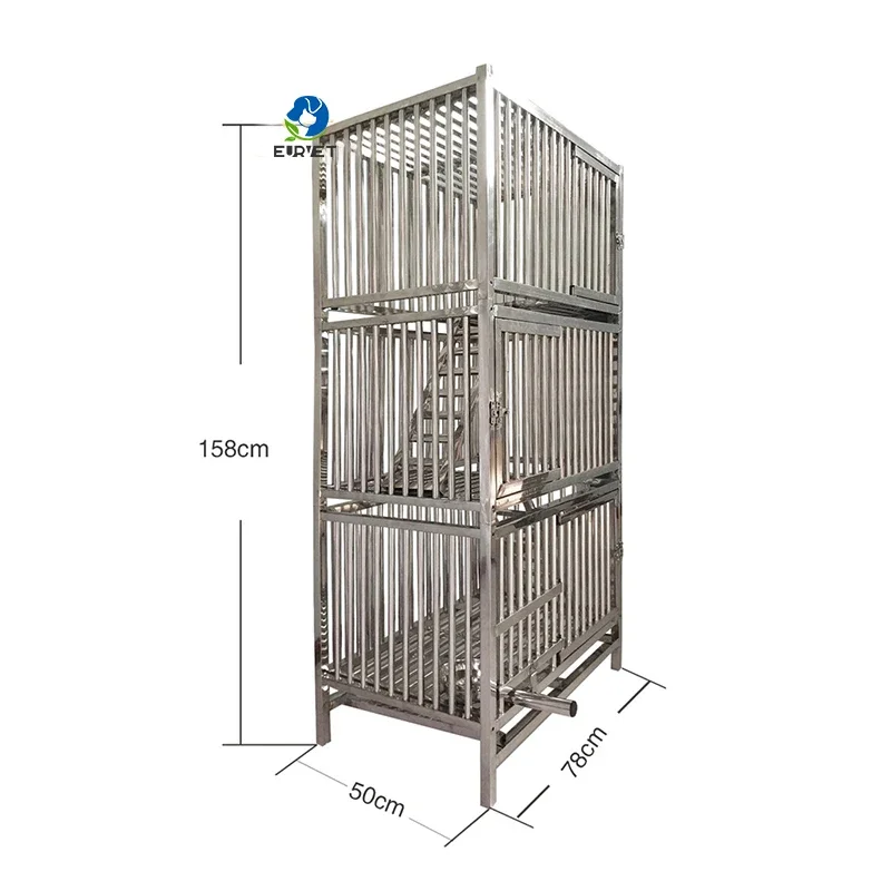 Pet Habitat Cat Villa Houses Cage Wooden Case Metal Large Stainless Steel Animal Sustainable