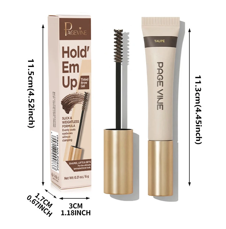 Nuova crema colorante per sopracciglia impermeabile a lunga durata ad asciugatura rapida naturale marrone nero gel per sopracciglia vernice tinta per sopracciglia crema per rinforzare le sopracciglia trucco