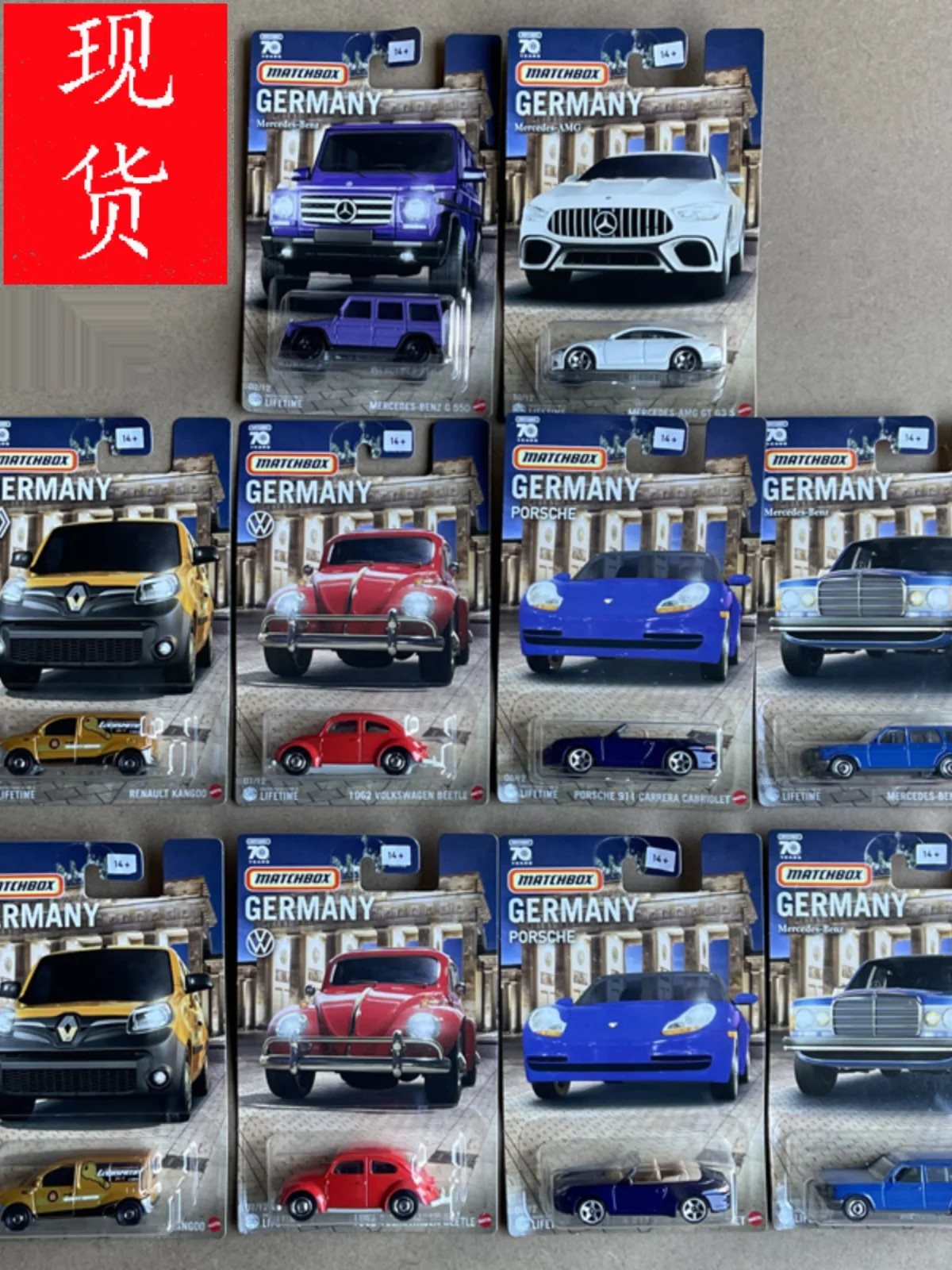 GWL49 Matchbox 1:64 benz amg G 550 W 123 VW beetle rwb 911 carrera kangoo Collection die cast alloy car model decoration gift