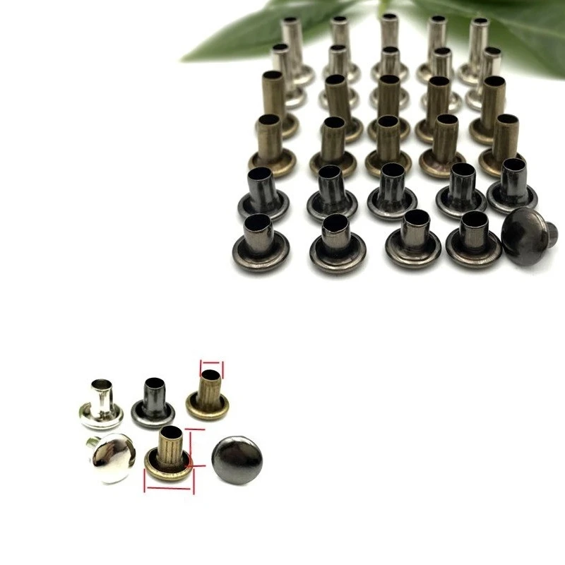 Mini  Eyelet Buttons For DIY Dolls Buckles Belt Buckle Shoes Clothes Doll Bags Accessories Flat Hollow Rivet