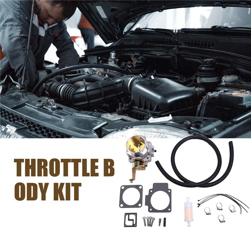 

2 Set 62Mm Throttle Body 1724 For Jeep Cherokee Wrangler 4.0L 1991-2003