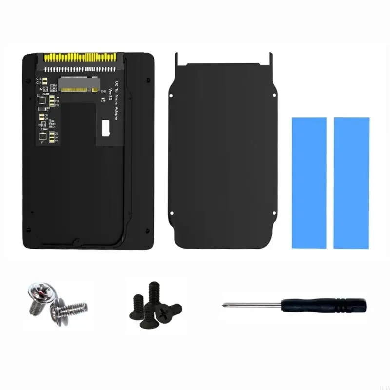 

31BA SFF-8639-NVME Сплошной диск адаптер корпус с алюминиевым охлаждающим корпусом Effcieint