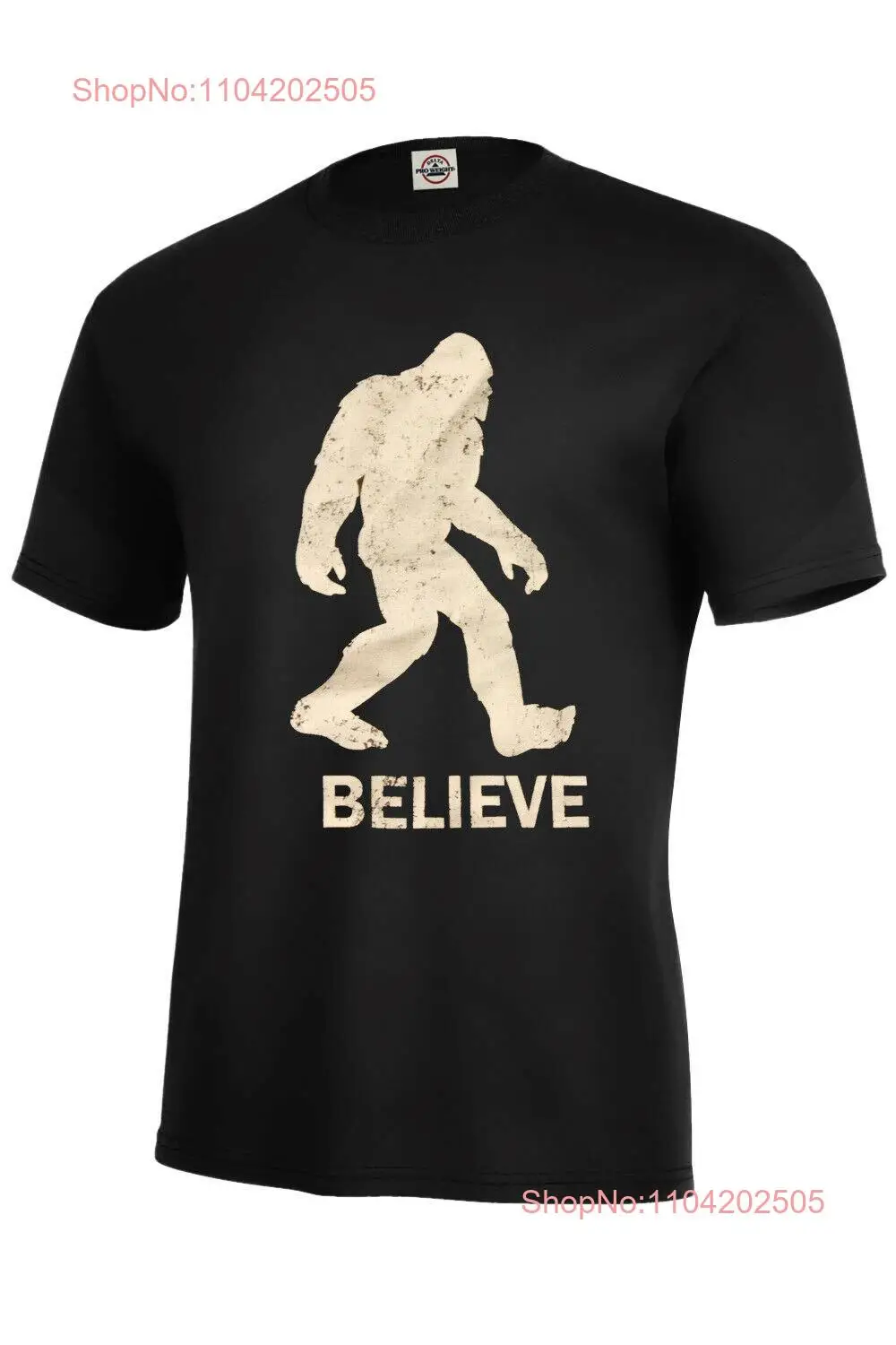 Bigfoot Believe T SHIRT Funny Sasquatch Assorted Colors S 5XL KIDS S6 8 XL18 20 long or short sleeves