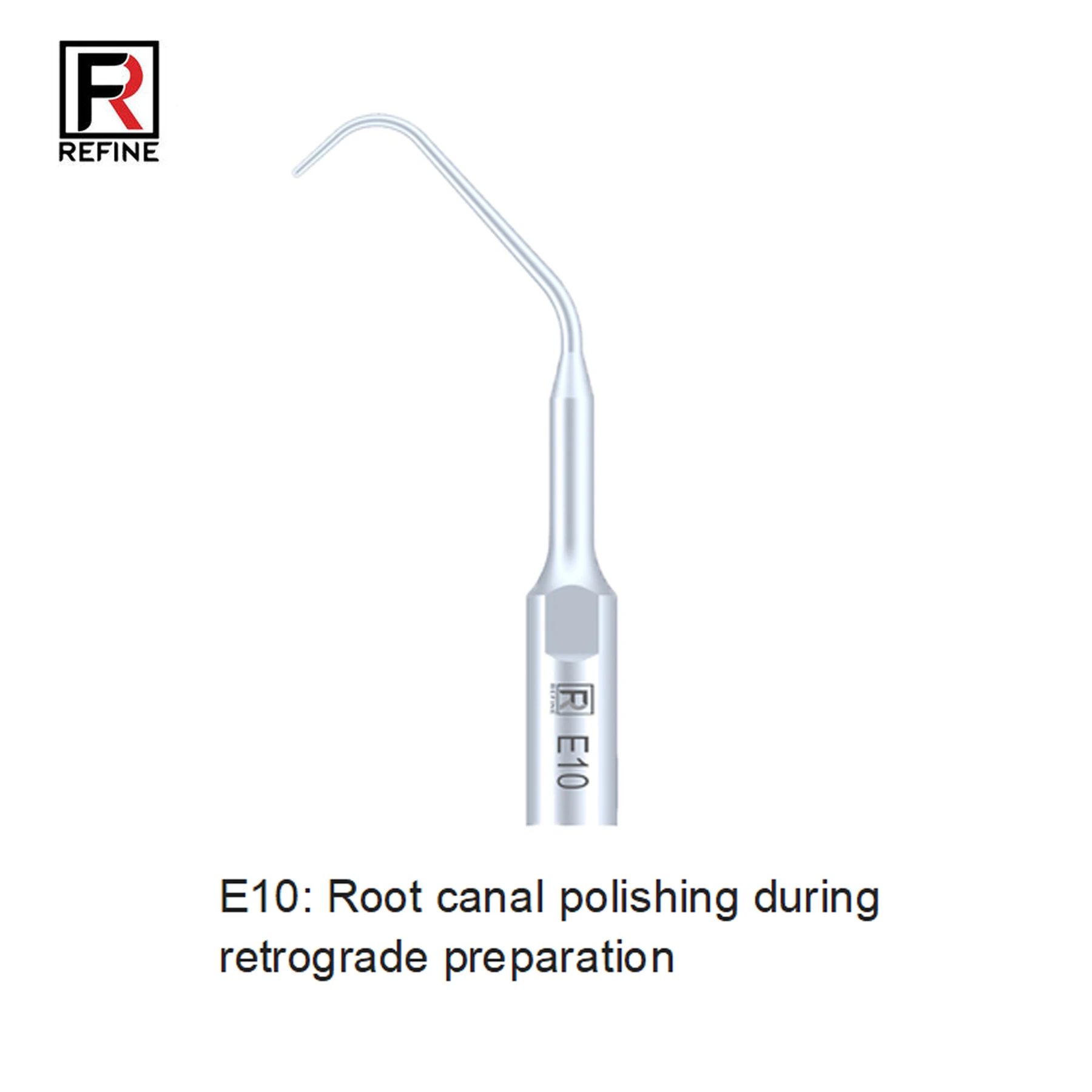 

REFINE Dental Ultrasonic Scaler Insert Scaling Tips E10 Stainless Steel For Woodpecker MECTRON EMS UDS Ultrasonic Scalers