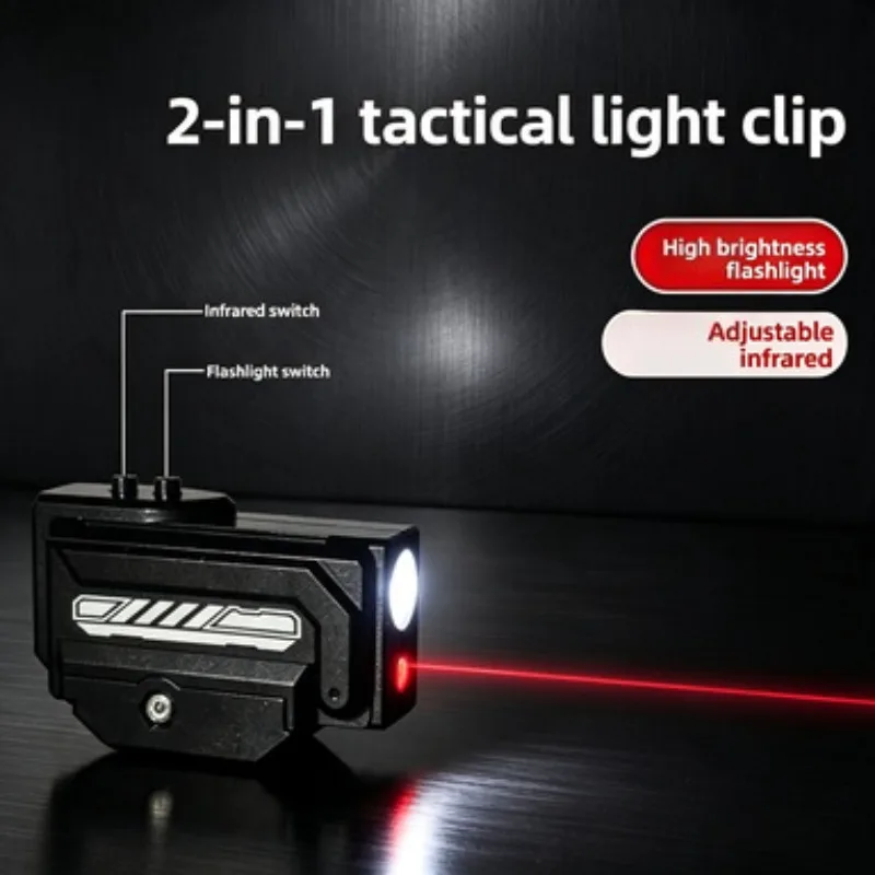 Hobby Enthusiast Special Toy Dual Light Set 20MM Standard Base Red Lamp & Pocket Portable Mini Lamp