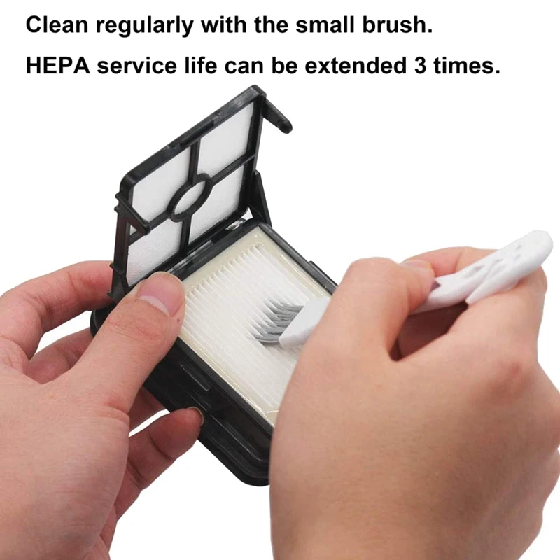 6 قطع من فلتر HEPA الفراغي لاستبدال مكنسة بيسيل كروسويف 1866 ، مقارنة بجزء 1608684 ملحقات للمنزل