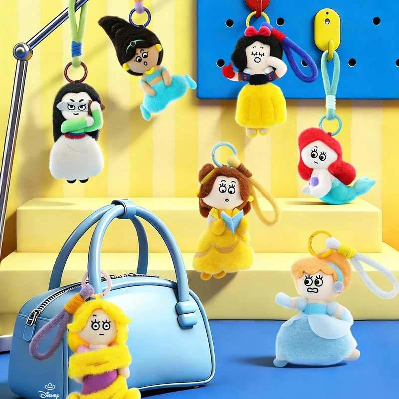 

2026 Authentic Disney Princess Runaway Princess Series Doll Mystery Box Cute Pendant For Women Handbag Decoration Birthday Gift