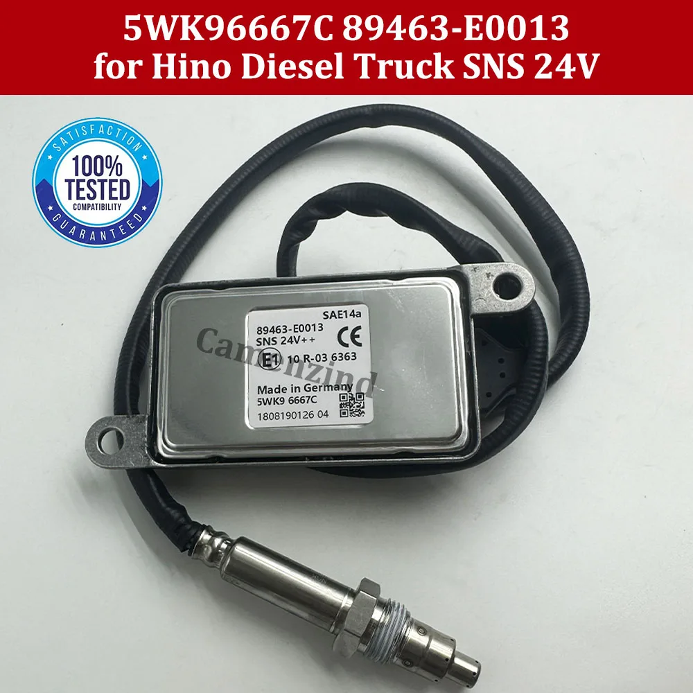 

89463-E0013 5WK96667C Высококачественный датчик оксида азота (NOx) для дизельных грузовиков Hino SNS 24V 89463E0013, гарантия 1 год
