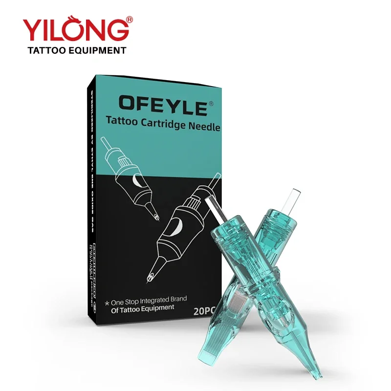 

OFEYLE 20 шт. RS RL RM M1 иглы для тату-картриджей с мембранными безопасными картриджами одноразовые иглы для татуировок для татуировщиков