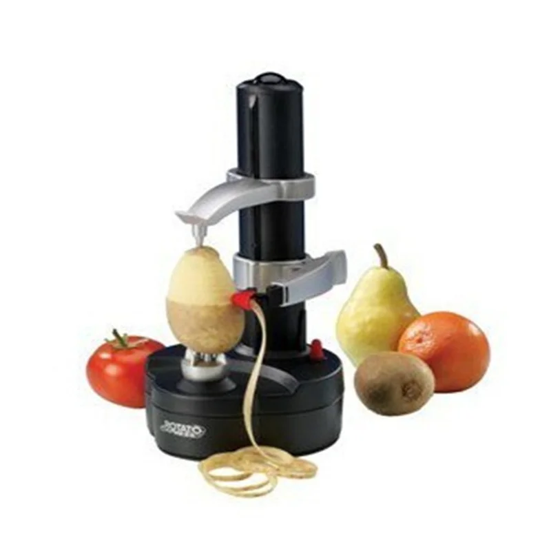 1PC Neue Elektrische Spirale Apple Peeler Cutter Slicer Obst Kartoffel Peeling Automatische Batterie Betrieben Maschine mit Ladegerät Eu Stecker