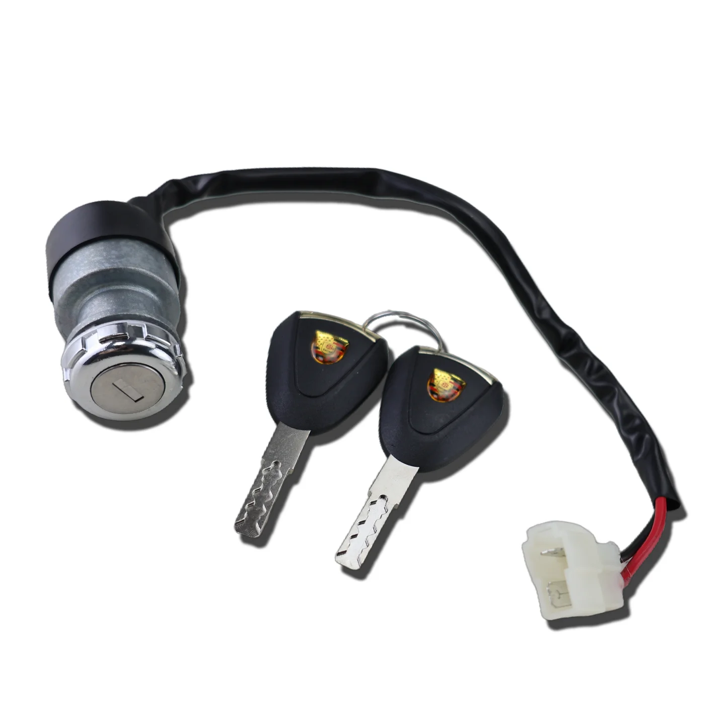 Golf Cart Accessories LV Tong Universal Power Key Switch with 2 Keys For Shuttle Car Golf Cart OEM 3.202.02.020012