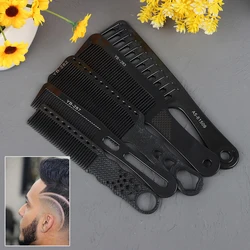 Comb Plastic Barber Comb Black Thickened Hair Cutting Comb Men's and Women's Styling Tools