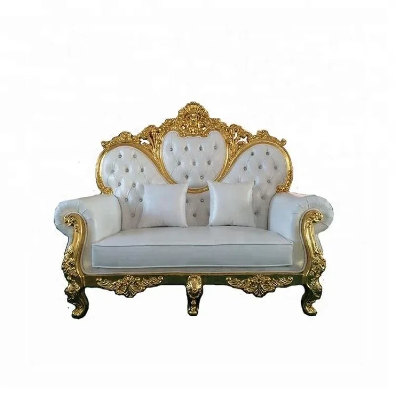 'Chinese Factory Supply Best Quality Royal Wedding King Throne Sofa Rental For Event