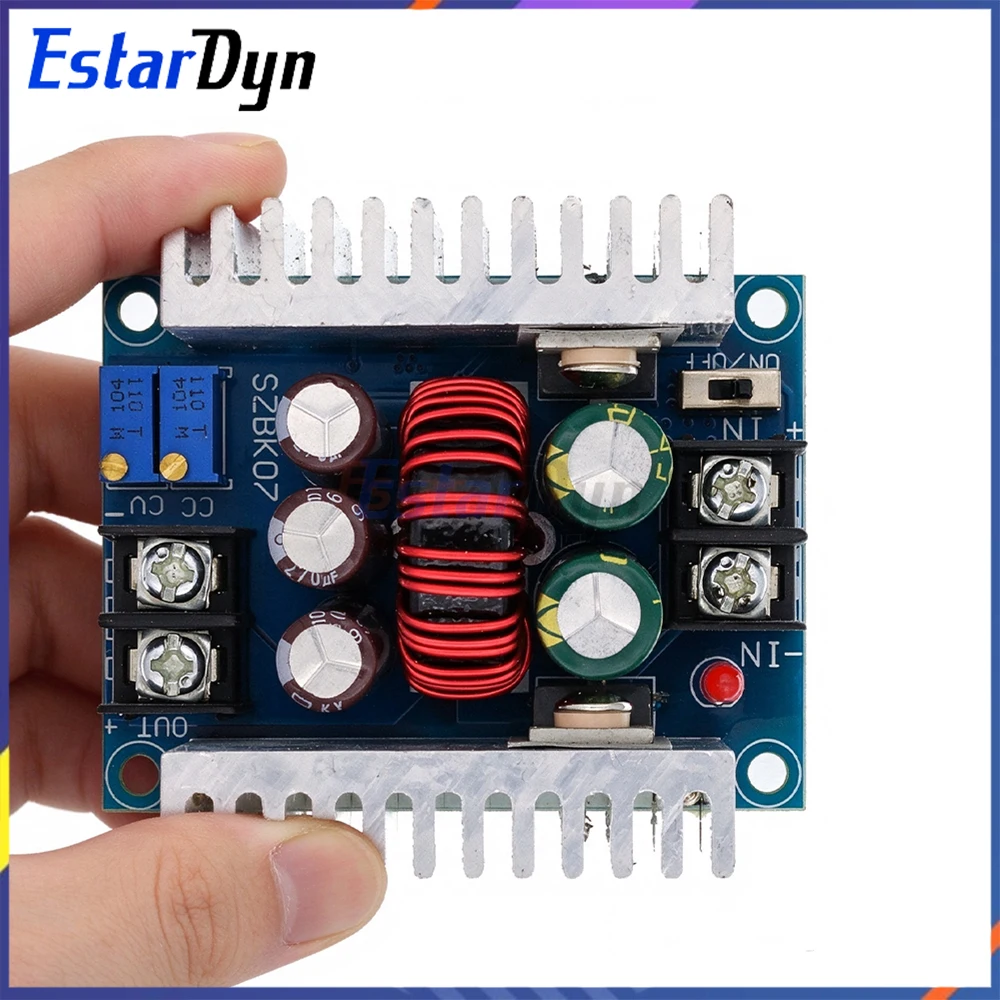 Estardyn 20A 300W High Power Synchronous Rectifier Buck Converter CC CV Power Supply Module for LED Driver Battery Charging