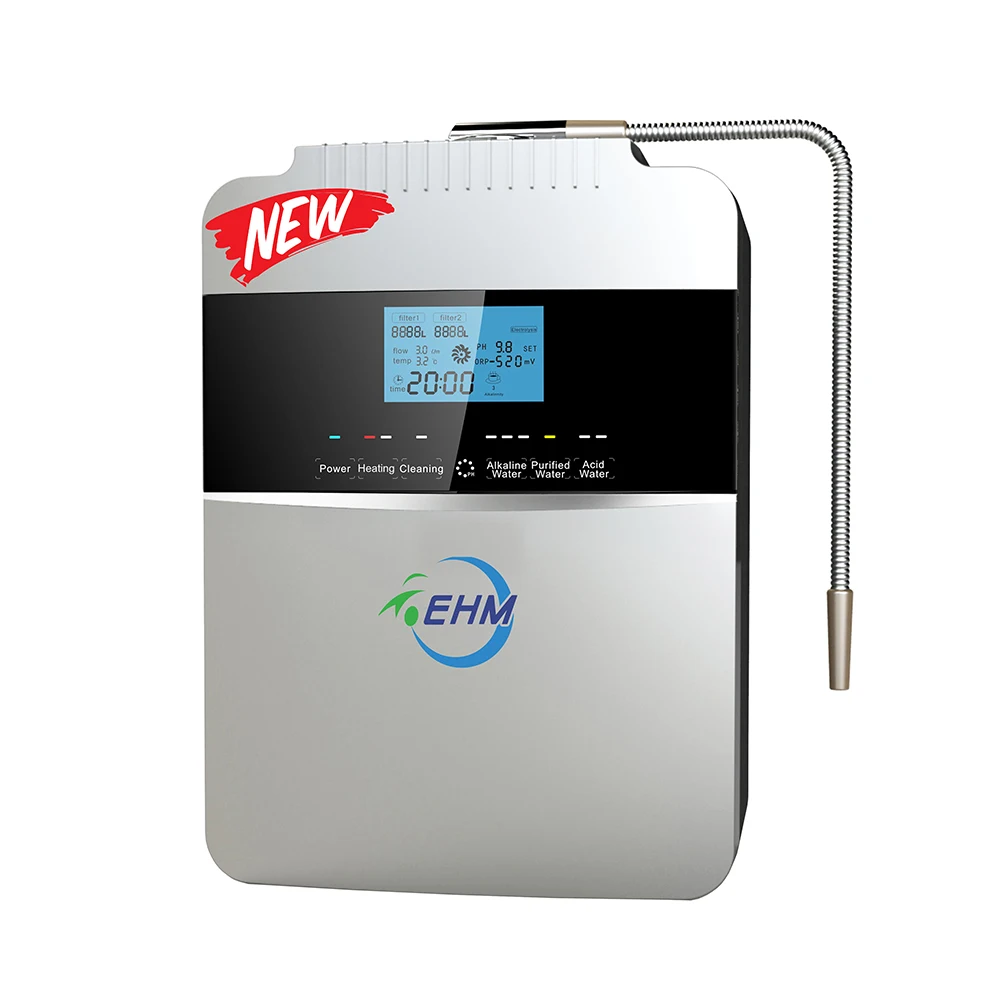 Desktop Hydrogen Generator Machine Alkaline Water Dispenser Producing ph 8.5-10.0 Acidic Hydrogen Water for Water Treatment