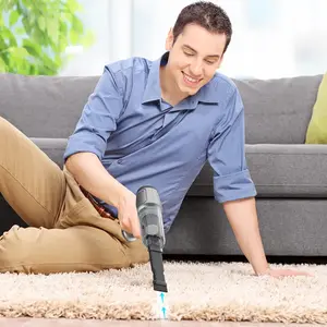 مكنسة كهربائية محمولة للسيارة ، 4500pa ، شفط قوي ، محمول ، تلقائي ، منزل وسيارة ، الأكثر مبيعا أفضل 12 مكنسة كهربائية لتنظيف الأريكة - رقم 6