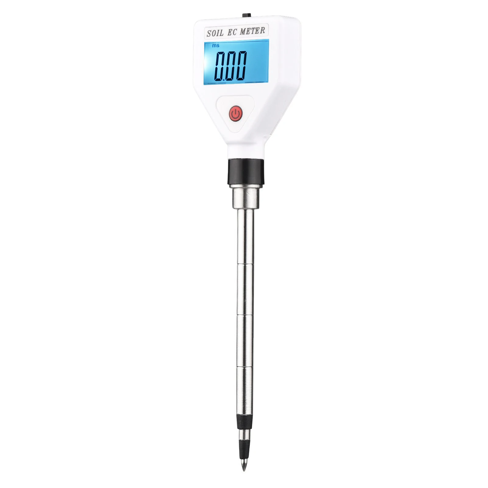 EC-98361 Digital Soil Meter EC Moisture Acidity Tester Plant Soil Tester Kit Water Quality Monitor for Flowers Aquarium Water