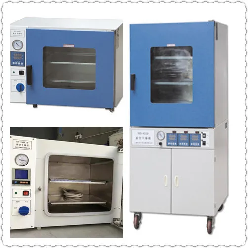 Oratory Vacuum Drying Oven Stainless Steel Chamber Desktop PLC+Touch Screen RT+10~250 450W For  Research