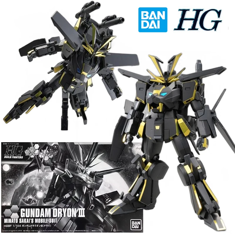 

Bandai Pb Hg 1/144 Gundam Dryon 3 14 см аниме оригинальная экшн-фигурка Gundam модель комплект сборная игрушка Коллекция подарков на день рождения