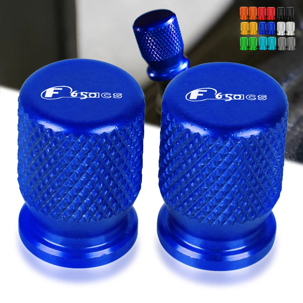 

2PCS For BMW F650CS F 650 CS SCARVER 2003 2004 Motorcycle Accessories Metal Tire Valve Air Port Stem Cover Caps F 650CS / dakar
