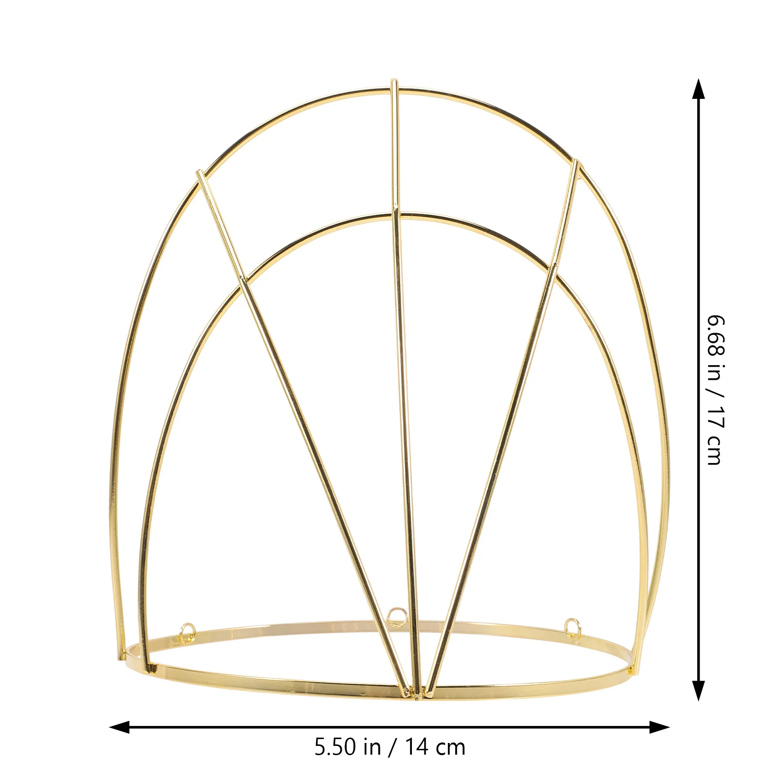 

1 Piece Metal Frame for Chinese Traditional Hair Crown Ancient Headdress Making DIY Accessory Craft Hanfu Headwear Decoration