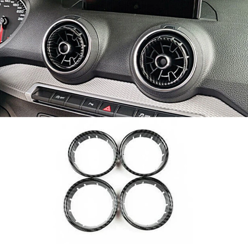 Air conditioning outlet ring decoration is suitable for Audi A3 8V 2013-2020 car styling interior accessories