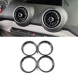 Air conditioning outlet ring decoration is suitable for Audi A3 S3 8V 2015-2020 car styling interior accessories