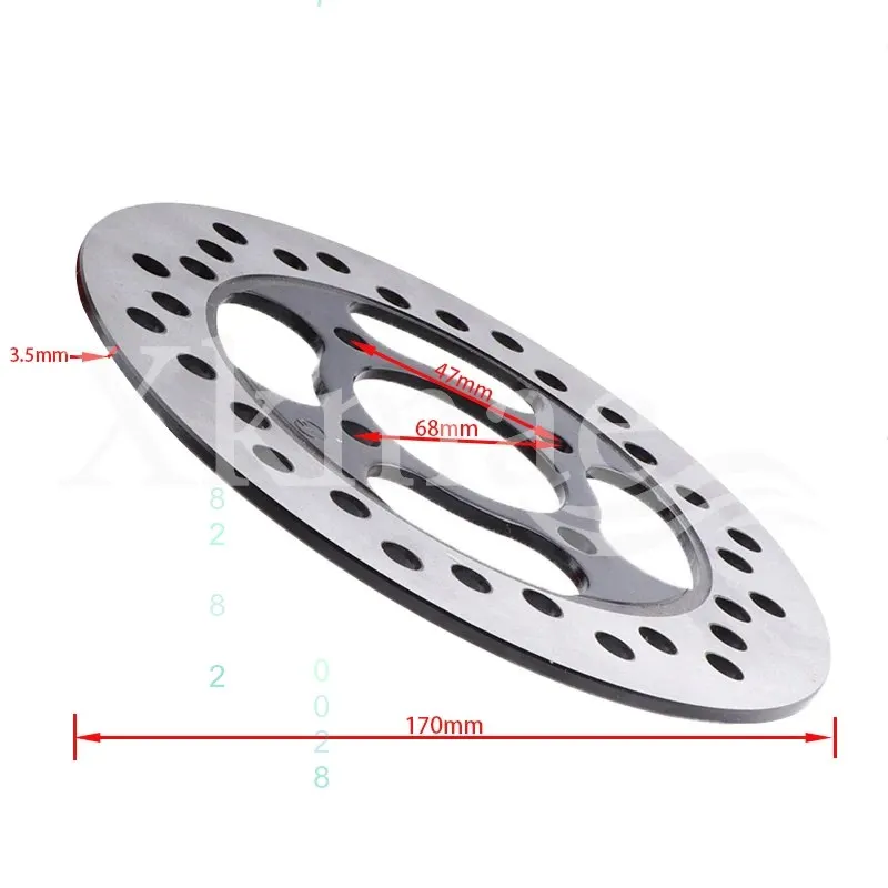 High Quality 170mm Brake Disc Rotor 68mm for 50cc-150cc ATV Buggy Go Kart Quad Bike Accessories
