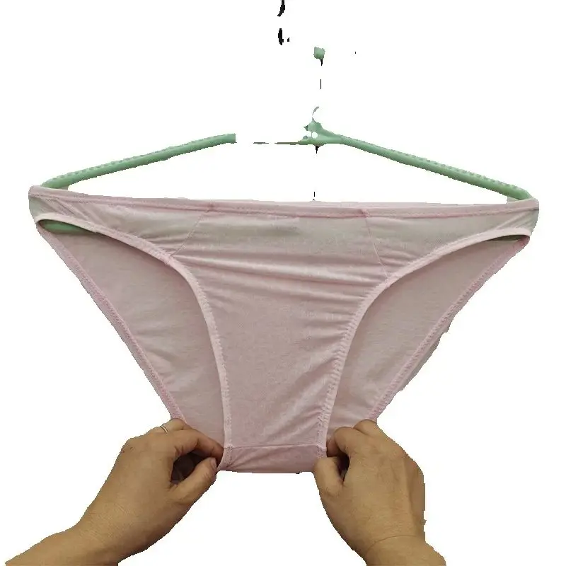 Men Sexy Brief Jacquard Ice Silk Thin Transparent Mesh Breath Comfort Lightweight Underpants Gay Mid Waist U Convex Pouch Bikini