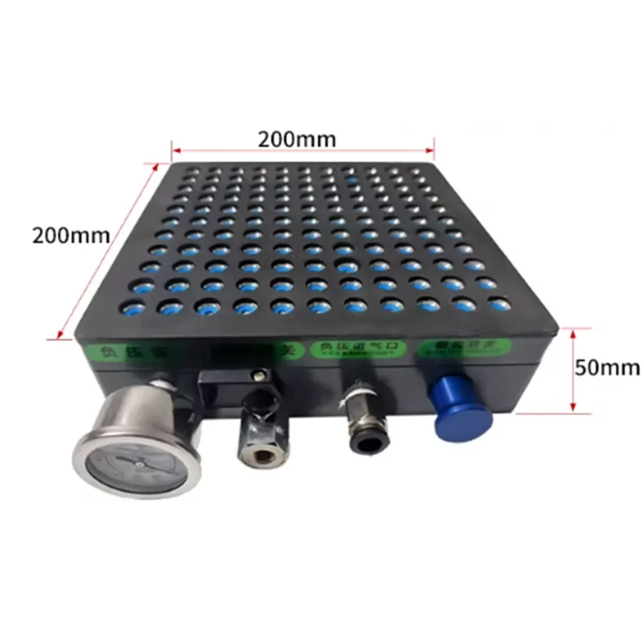 Multi point vacuum suction cup industrial CNC pneumatic suction cup porous machining center suction copper aluminum acrylic