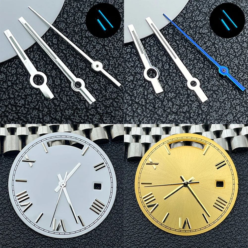 Miyota 8285 high-quality dial 31mm BW9 luminous dial accessories DIY dial hands, suitable for Miyota 8285/8285 movements