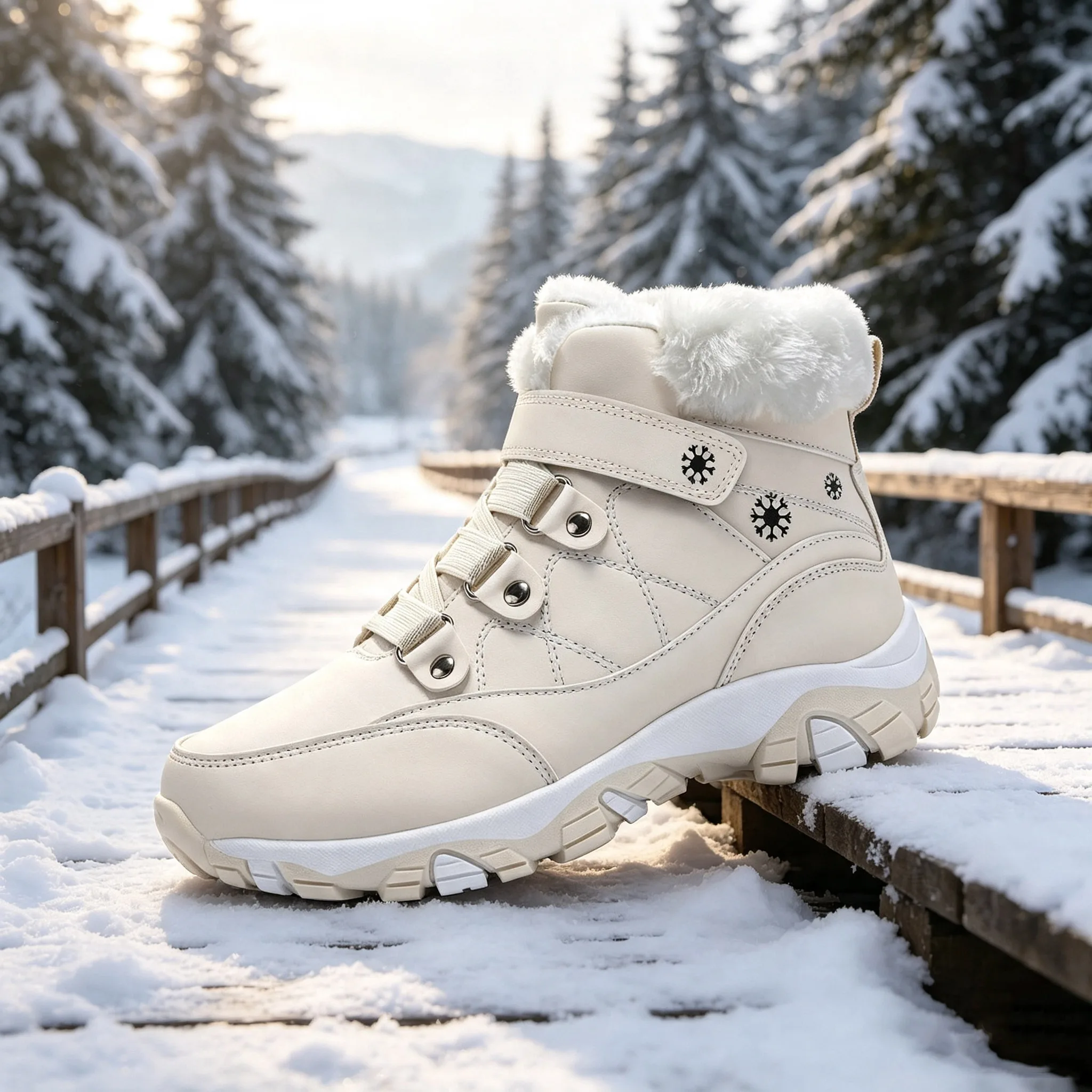 Womens Fleece Lined Winter Sno - огляд і ціна Waterproof Winter Boot
