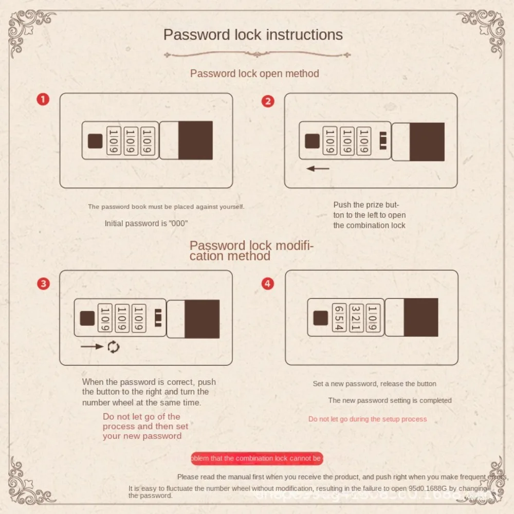 Quaderno con password per cancelleria, diario, quaderno retrò A5, con lucchetto, resistente alle macchie, protegendo segreti, viaggiatori, diario, scrittura
