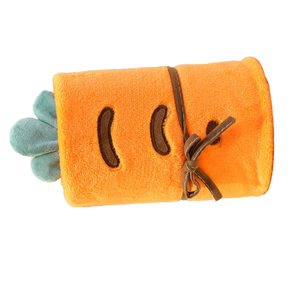

Cute Cartoon Coral Fleece Blanket Soft Lightweight Foldable Perfect Gift for Friends and Carrot Blanket