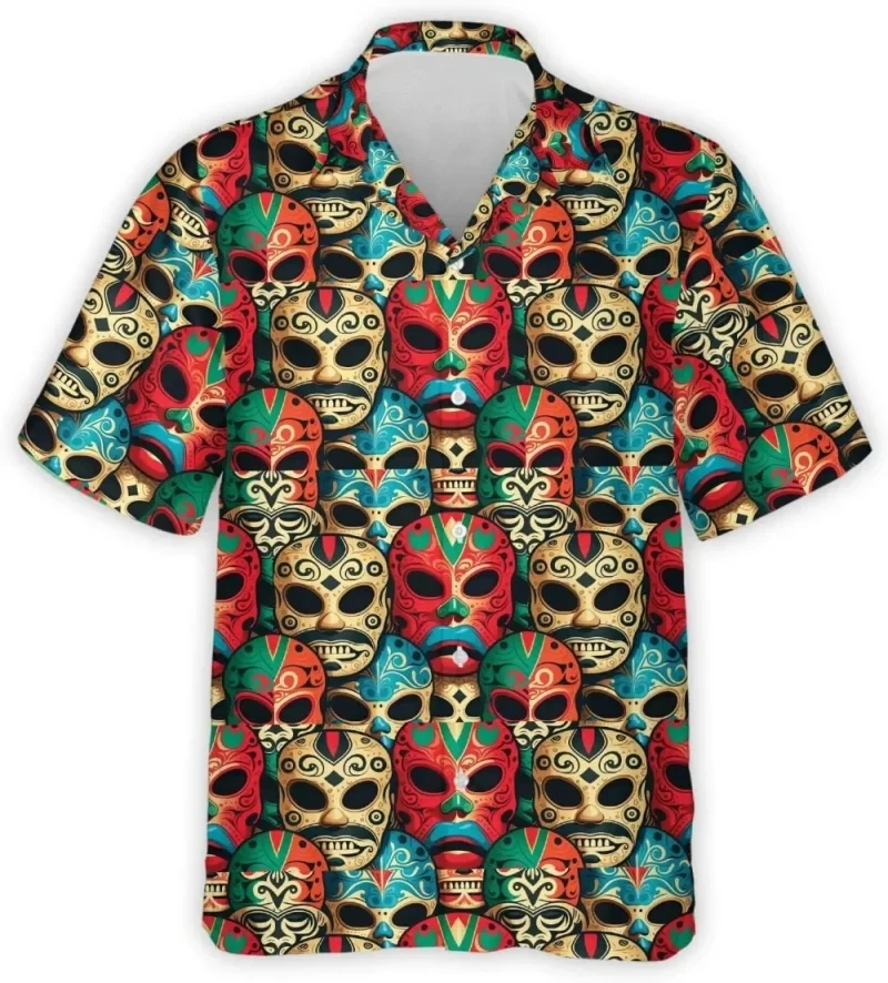 Oversized Hawaiian Beach Holiday Funny Animel 3d Print Man Shirt Loose Short Sleeve Summer Vintage Casual Top Clothes Clothing