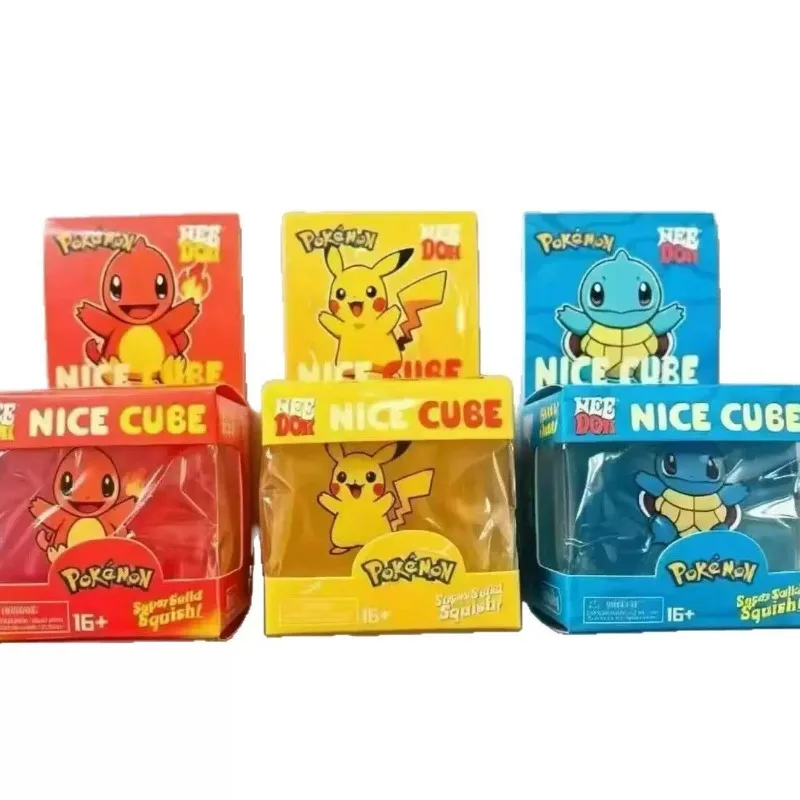 Needoh Nice CubeStress-relief Product Series Adult Soft Sensory Cube Relieve Anxiety Reduce Stress Pressure-resistant Toy Kawaii